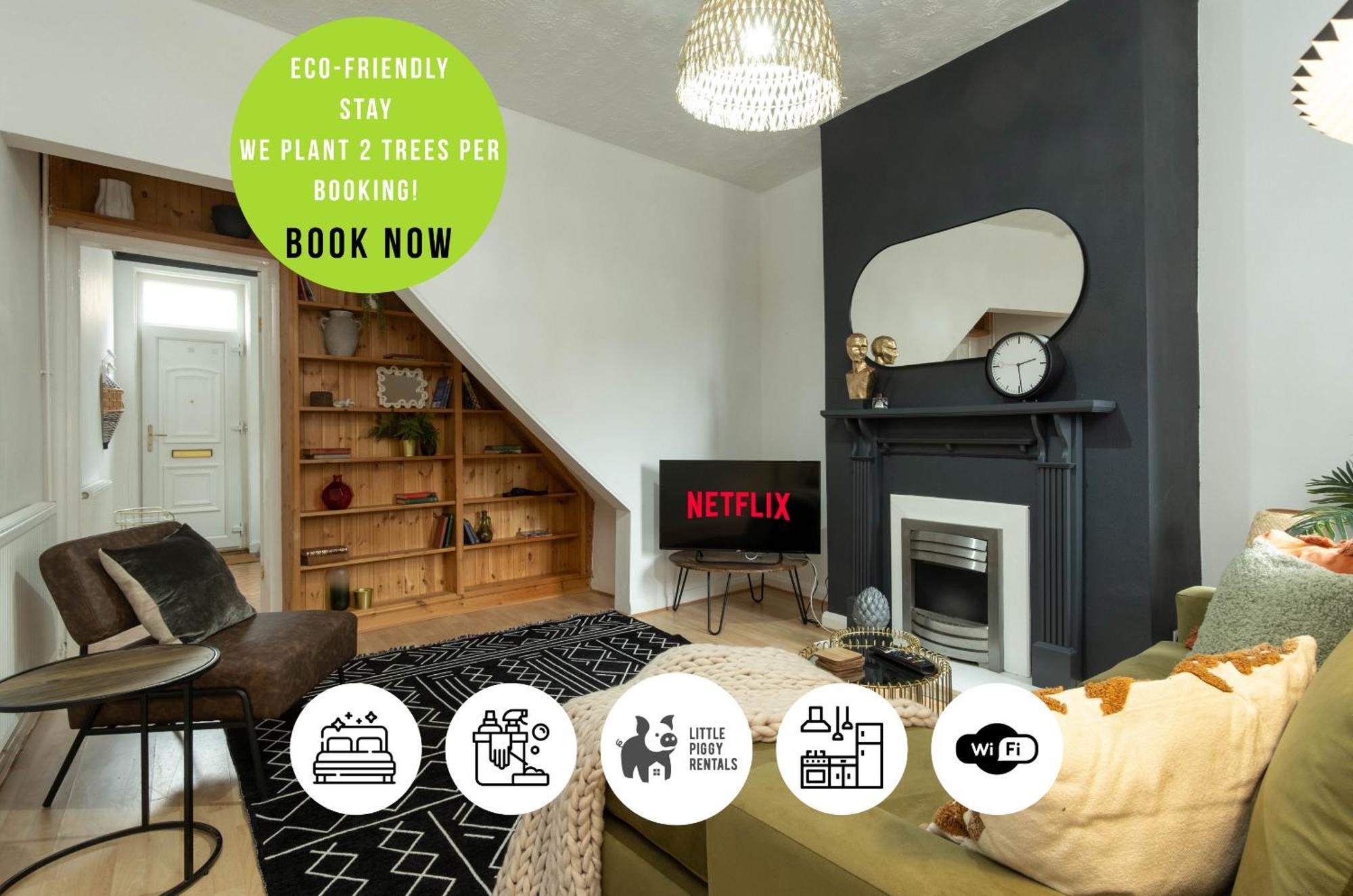 2 Bedroom Apartment By Littlepiggyrentals Short Lets & Serviced Accommodation Leicester With Wi-Fi, Free Parking & Outdoor Area Room photo