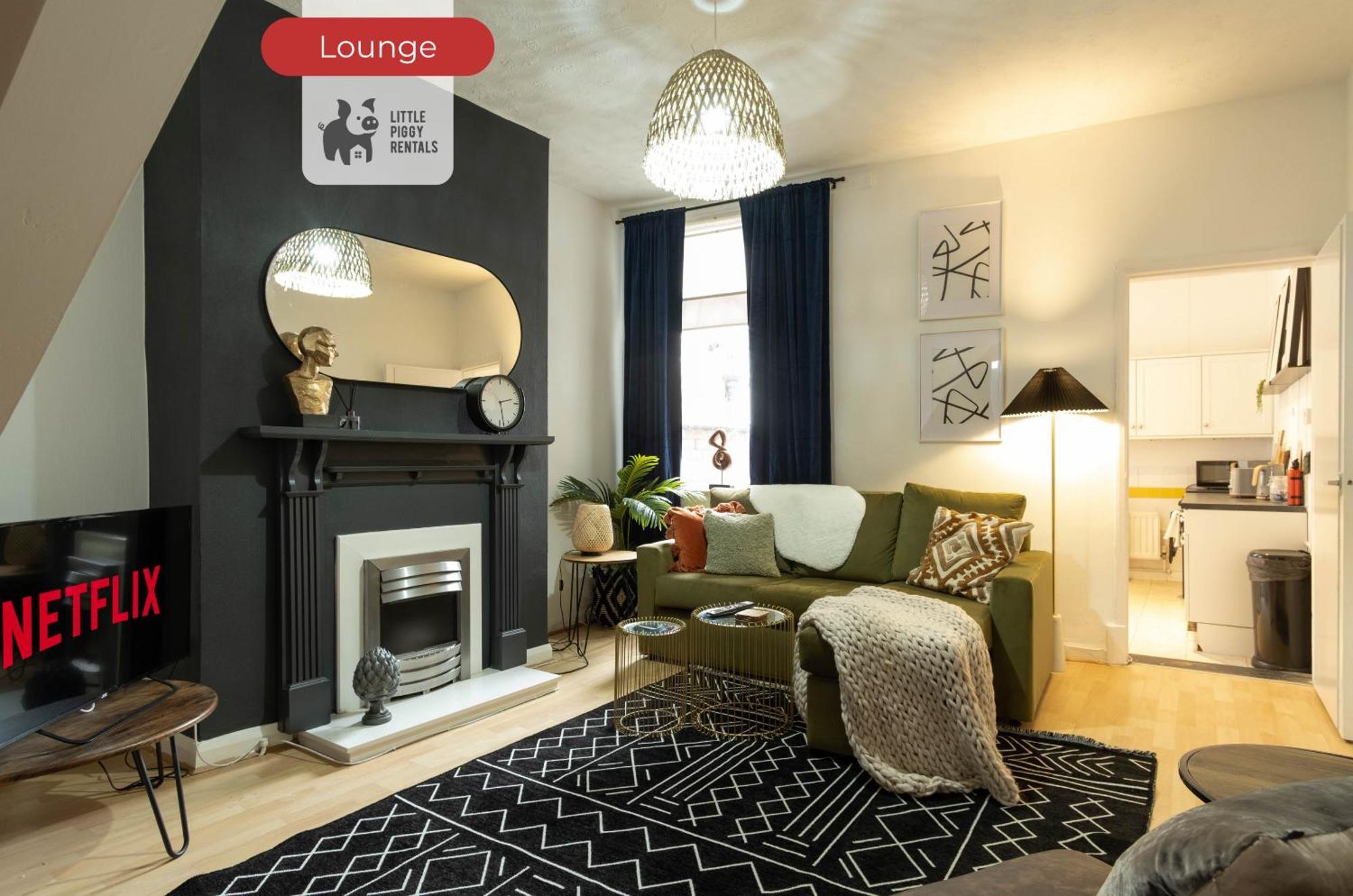 2 Bedroom Apartment By Littlepiggyrentals Short Lets & Serviced Accommodation Leicester With Wi-Fi, Free Parking & Outdoor Area Room photo